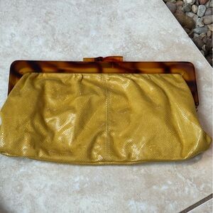 Vintage Limited  Acrylic Tortoise Handle Clutch